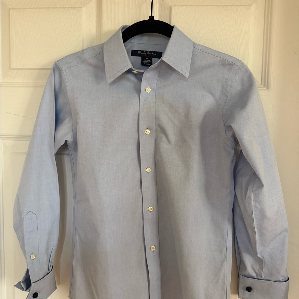 Boys Light Blue Dress Shirt